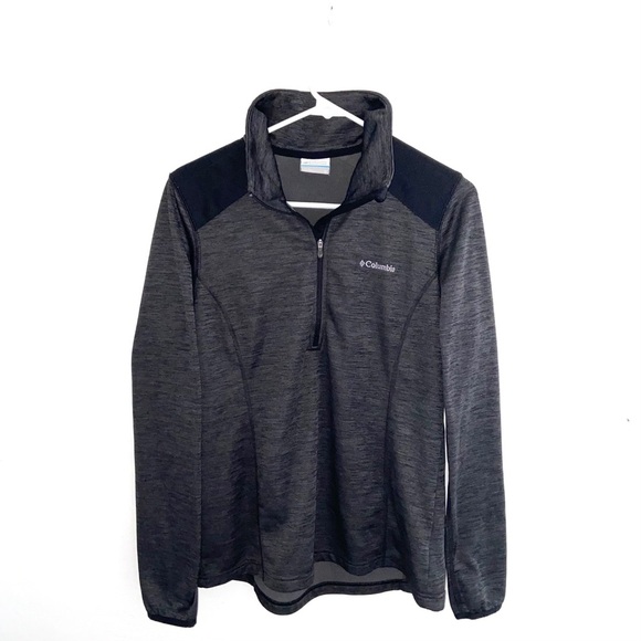 Columbia 1/2 Zip Gray Fleece Pullover Size M - Picture 1 of 6
